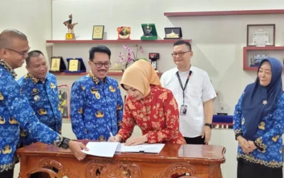 Pemkab Lampung Selatan Perpanjang Kerja Sama dengan Bank Lampung dan BPJS Ketenagakerjaan