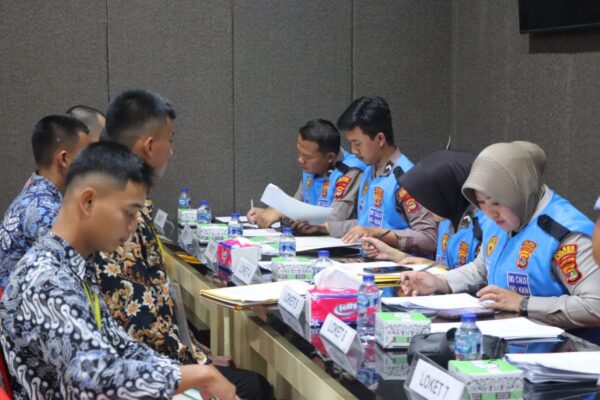 Polres Tanggamus Rikmin Awal Penerimaan Bintara dan Tamtama Polri 2024