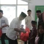 Safari Ramadan di Kecamatan Tanjung Sari, Pemkab Lampung Selatan Bagikan 104 Sembako untuk Anak Yatim Piatu