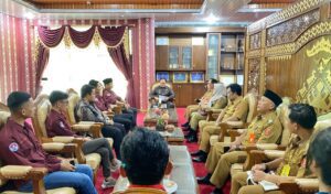 Terima Audensi Peserta Pemuda Pelopor Lampung Barat, Nukman: Harus Memiliki Target
