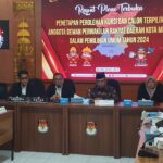KPU Kota Metro Gelar Pleno Terbuka Penetapan 25 Calon Anggota Legislatif