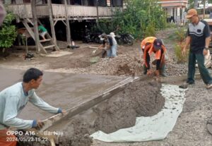 Pemerintah Pekon Rajabasa (BNS) Prioritaskan Pembangunan Jalan Usaha Tani