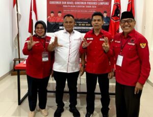 Siap Maju Pilkada Lampung Selatan, Nanang Ermanto Ikuti Tes Kelayakan PDIP Lampung