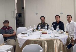 Ketua Komunitas Pewarta Independen (KOPI) bersama Pengurus Hadiri Undangan Pelantikan DPW IWO Provinsi Lampung