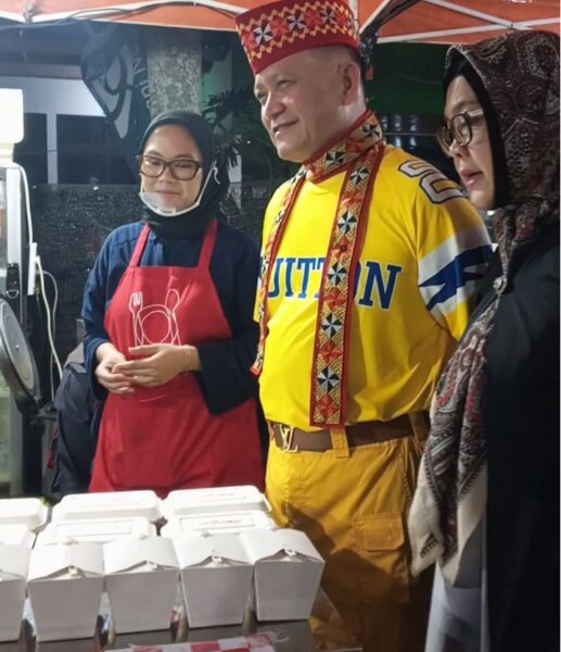 Boss EO Pekan Raya Lampung Sambut Tokoh Lampung, Ike Edwin di Pekor Way Halim..