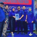 Dikawal Panglima Laskar Lampung, Srikandi Demokrat, Miranti Karim Sanusi Daftar Balon Wakil Bupati Lamsel