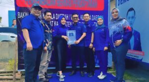 Dikawal Panglima Laskar Lampung, Srikandi Demokrat, Miranti Karim Sanusi Daftar Balon Wakil Bupati Lamsel
