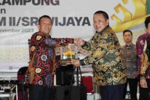Gubernur Arinal Gelar Silturahmi dan Ramah Tamah dengan Pangdam II/Sriwijaya di Mahan Agung