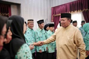 Gubernur Arinal Kukuhkan Djonis Idris sebagai Ketua Persatuan Pensiunan Indonesia Lampung Utara Masa Bakti 2023-2028