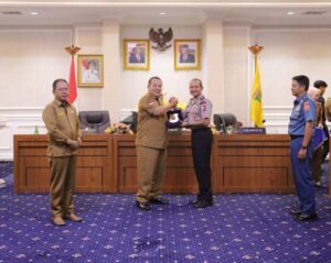Gubernur Arinal Terima Kunjungan Studi Strategis Dalam Negeri PPRA LXVI Lemhannas