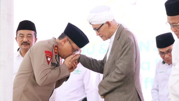Polres Tuba Kerahkan Ratusan Personel Gabungan Amankan Pengajian Akbar dan Halal Bihalal Keluarga Besar NU