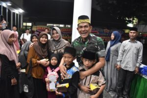 Wujudkan Rasa Syukur, Korem 043/Gatam Gelar Doa Bersama dan Santuni Anak Yatim Piatu