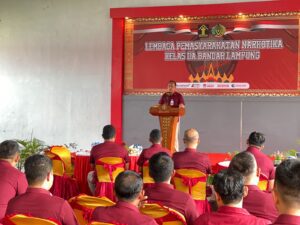 Sesditjen Pemasyarakatan Beri Arahan dan Bimbingan di Lapas Narkotika Kelas IIA Bandar Lampung