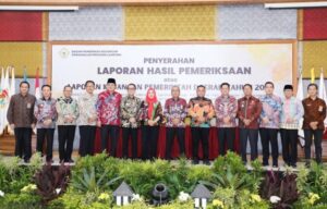 Pemkab Lampung Selatan 8 Tahun Berturut-turut Raih Opini WTP dari BPK