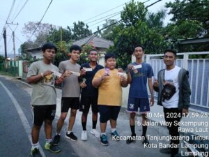 Tim Bandar Lampung Berbagi Keceriaan Bersama Anak-anak Dikala Senja