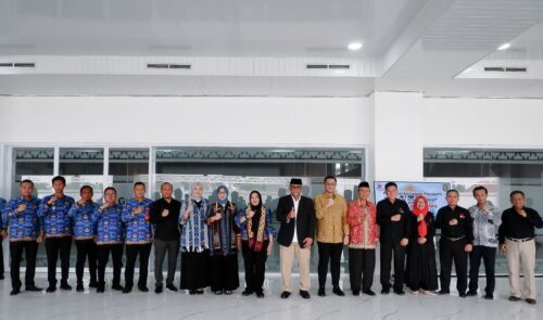 Walikota Bandar Lampung Hj. Eva Dwiana Resmikan dan Tandatangani Prasti GSG UMITRA