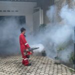 2 Warga Dilaporkan Terkena DBD, Relawan Bandar Lampung Bahagia Turunkan Tim Fogging Gratis