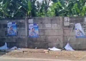 Banner Milik Calon Walikota Bandarlampung Dirusak OTK, Refky: Akan Kami Selidiki dan Awasi