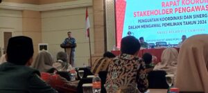 Bawaslu Kota Bandar Lampung Mengadakan Rapat Koordinasi Stakeholder Pengawasan Pemilihan Tahun 2024