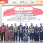 Bersama Gubernur dan Forkopimda Provinsi Lampung, Ketua DPRD Lampung Hadiri Pisah Sambut Danrem 043/Gatam