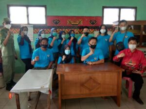 Bersinergi dengan Pemkot, KNPI Kecamatan TKT Sukseskan Launching Kampung Tangguh