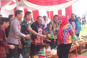 Dandim 0410/KBL Hadiri Lomba Kelurahan Berprestasi Tingkat Provinsi Lampung Tahun 2024