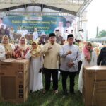 Gubernur dan Riana Hadiri Pengajian Akbar di Lapangan Merdeka Lampung Timur