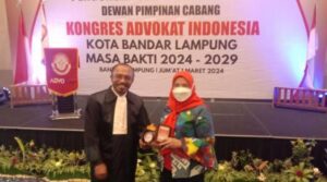Walikota Bandar Lampung, Eva Dwiana Hadiri Pelantikan DPC KAI Balam