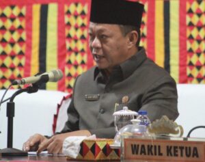 Hendri Rosyadi Pimpin Jalannya Rapat Paripurna Rekomendasi DPRD Tentang LKPJ Bupati TA 2023