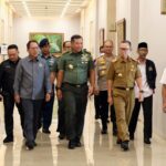 Ketua DPRD Provinsi Lampung Sambut Kunjungan Kerja Kasad dan Rombongan di Wilayah Korem 043/Garuda Hitam