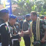 Danrem 043/Gatam bersama Pangdam II/Swj Dampingi KASAD Resmikan Monumen Perjuangan CPM Kompi C Batalyon Garuda