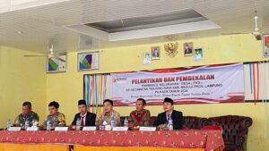 Hari Lahir Pancasila, Bawaslu Mesuji Gelar Pelantikan dan Sumpah Jabatan 105 PKD Se-Kabupaten Mesuji