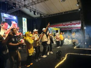 Gebyar Lampung Maju di Sukoharjo, Ririn Ajak Ribuan Simpatisan Dukung Gubernurnya Hanan dan Dirinya Bupati