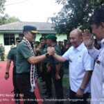 Pj. Bupati Tanggamus Menghadiri Kunjungan Kerja Danrem 043/Gatam ke Kodim 0424/Tanggamus