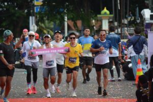 Ketua DPRD Lampung Hadiri Lampung Half Marathon 2024