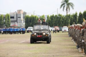 Ketua DPRD Lampung Ikut dalam Upacara HUT Satpol PP dan Satlinmas di Provinsi Lampung