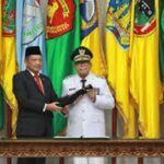 Mendagri Tito Karnavian Lantik Staf Ahli Kemenpora Samsudin sebagai Pj. Gubernur Lampung di Jakarta