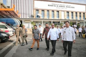 Pastikan Pelayanan Optimal Kepada Masyarakat, Pj. Gubernur Kunker ke RSUAM