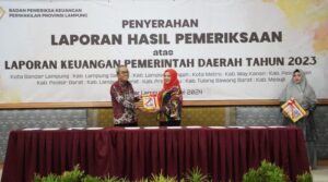 Pemkot Bandar Lampung Raih WTP dari BPK RI