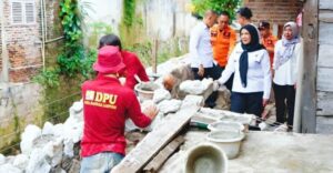 Guna Mengantisipasi Banjir, Pemkot Percepat Perbaiki Tanggul Antisipasi Banjir