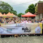 Sekretariat DPRD Bersama Riana Sari Arinal Gelar Gerakan Beli dan Bagi