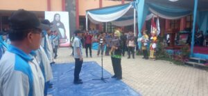 Asisten I Bidang Kesra Mewakili Wali Kota Bandar Lampung, Meresmikan Porcam Teluk Betung Barat