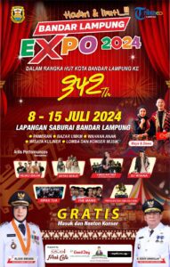 Bandar Lampung Expo 2024 akan Dimulai, Cek Tanggal dan Acaranya
