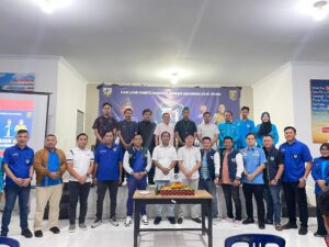 Malam Refleksi HUT Ke-51, DPD KNPI Provinsi Lampung Adakan Potong Tumpeng