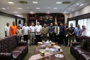 Pj. Gubernur Samsudin Terima Kunjungan Forum Rescue dan Relawan Lampung, Dukung Penuh Berbagai Upaya Penanggulangan Bencana