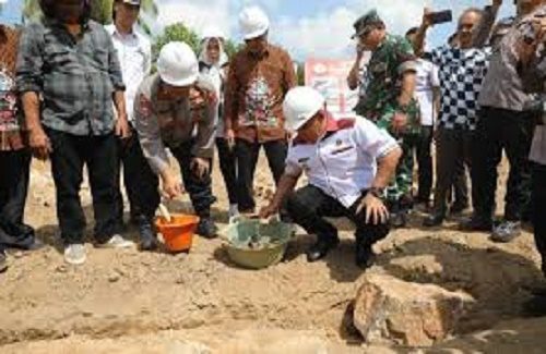 Puja Kesuma Lampung Segera Miliki Pendopo Joglo, Groundbreaking dilakukan Bupati Lampung Selatan