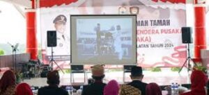 Bupati Lampung Selatan Ikuti Upacara HUT Ke-79 RI di IKN Secara Virtual