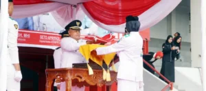 Bupati Lampung Selatan Pimpin Upacara Peringatan HUT Ke-79 Kemerdekaan RI
