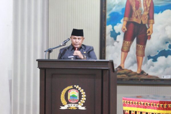 Bupati Lampung Selatan Sampaikan Raperda Perubahan APBD TA 2024