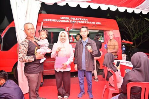 Di Lampung Selatan Expo, Disdukcapil Berikan Pelayanan Sat Set Langsung Jadi